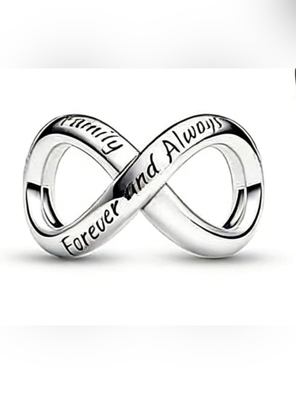 ✨ 925 Forever & Always Infinity Charm Sterling Silver Love Charm